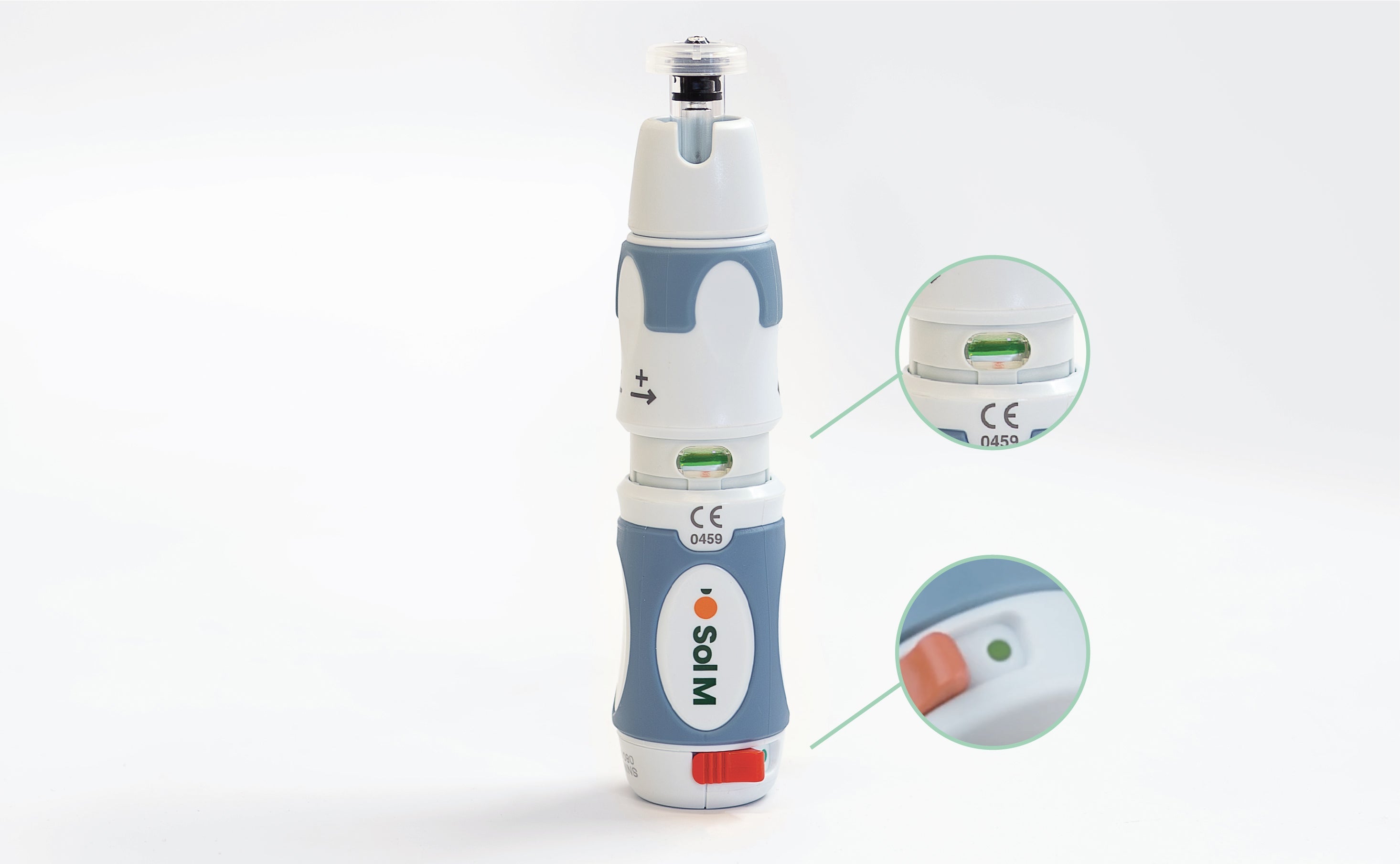 Załaduj film: Pozycja startowa InsuJet™ (przygotowaniu do wstrzyknięcia)